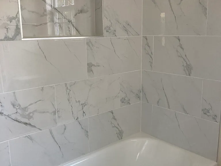 New shower