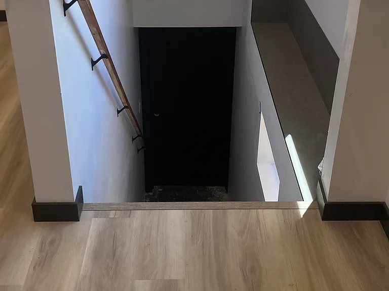 Basement stairs