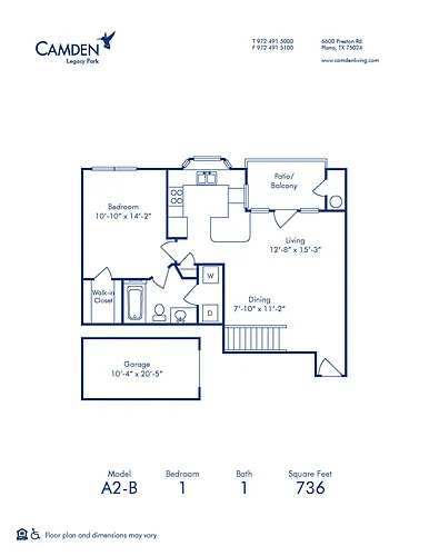 Floor plan A2B