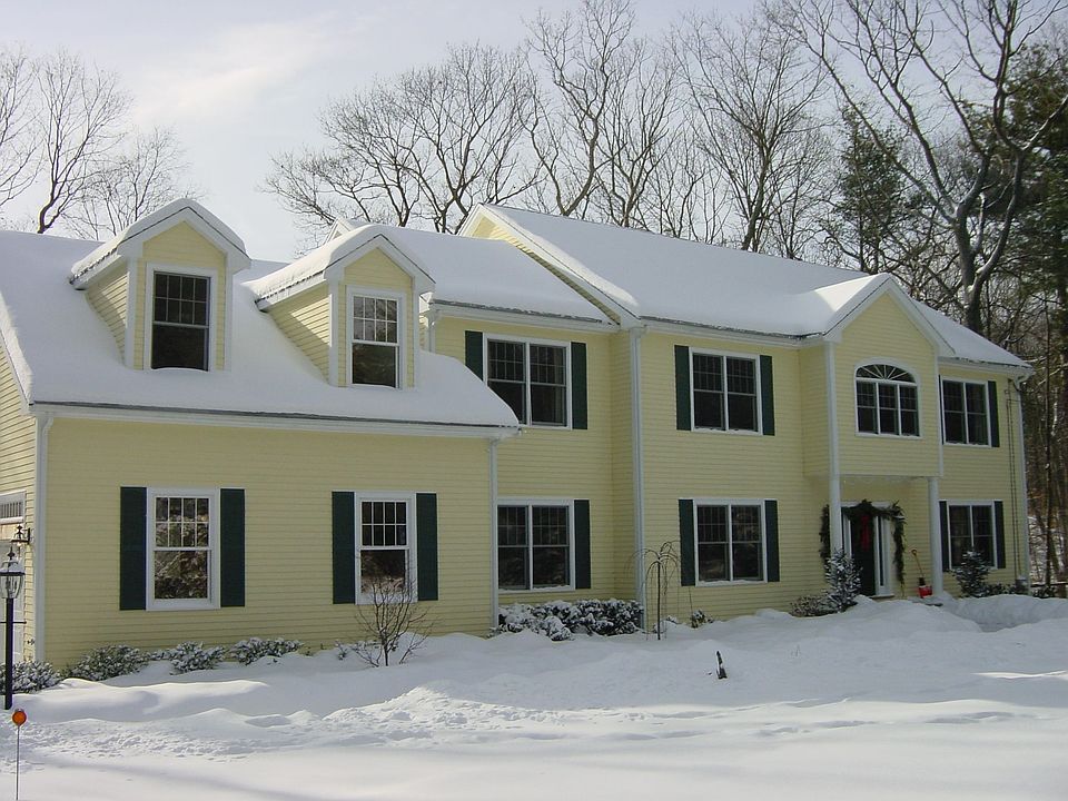 Front of house in winter!