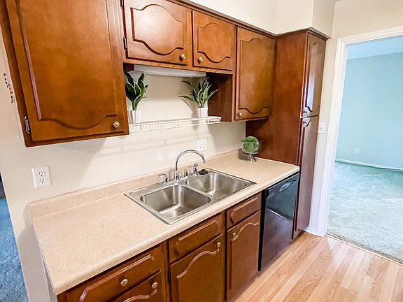 Kitchen with full pantry