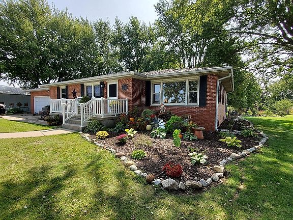 Front west view of property