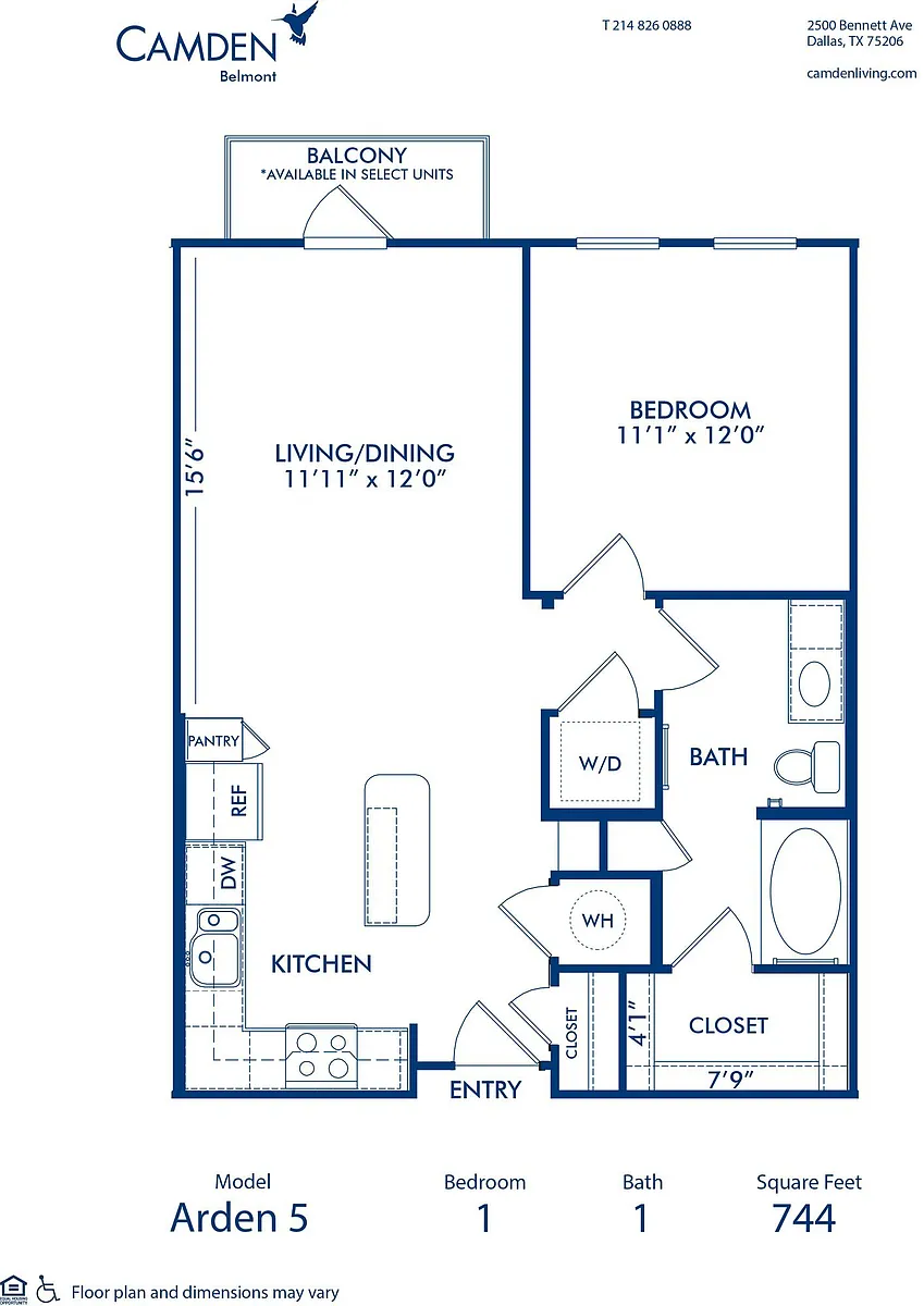 Floor plan Arden 5