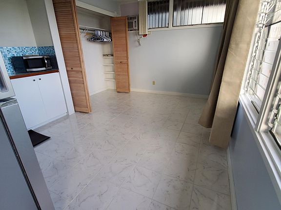 Brand new tiles and freshly painted walls