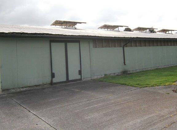 Side of poultry laying houses