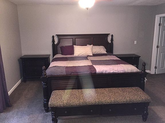 Master Bedroom has a 9' x 8' walk-in closet and plenty of ro