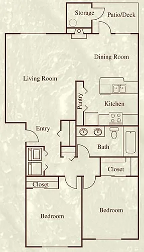 Floor plan C104