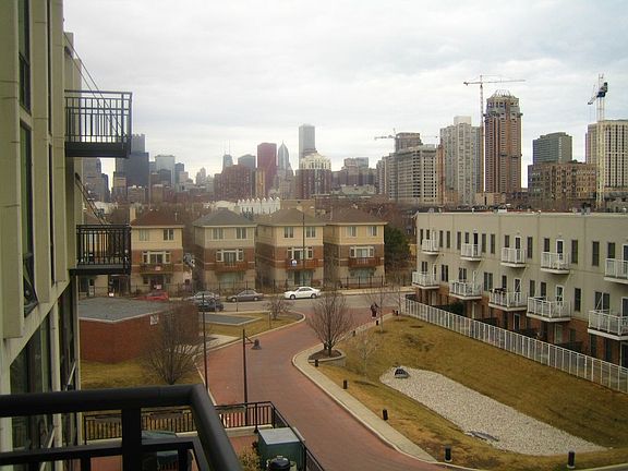 Skyline view from the balconies