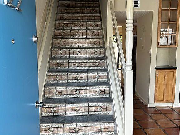 Stairs to second floor