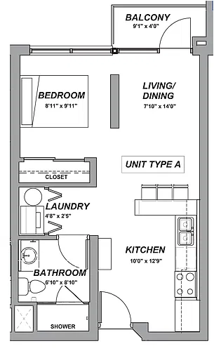 Floor plan A1