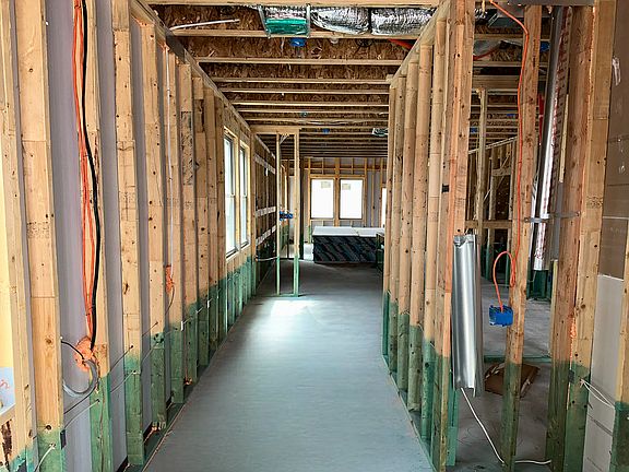 Entry construction progress