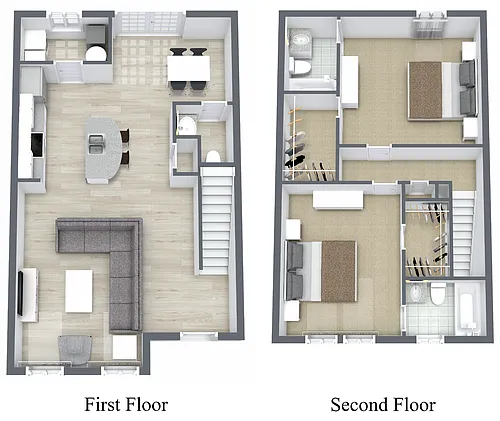 Floor plan Madison 2A