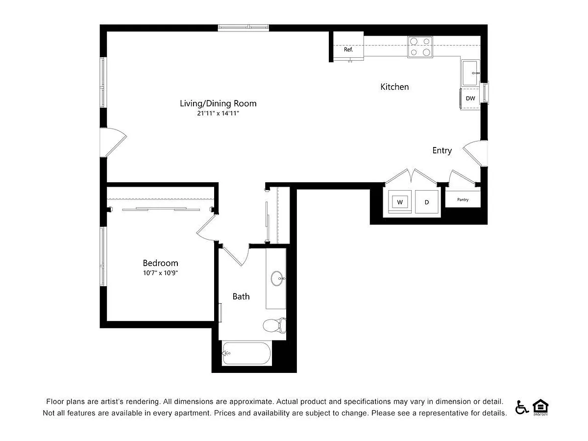 Floor plan CH1-A1