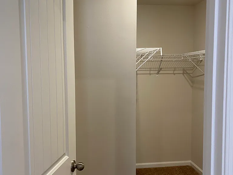 Master walk-in closet