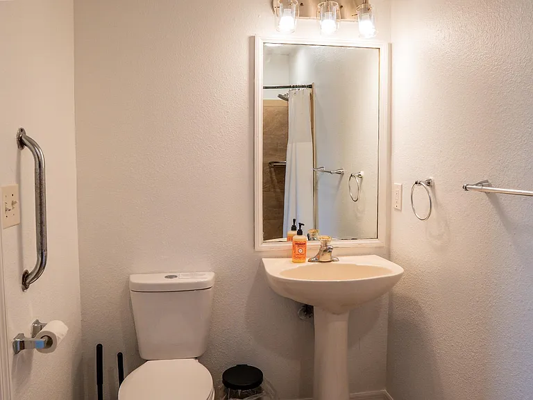 Downstairs shared bath