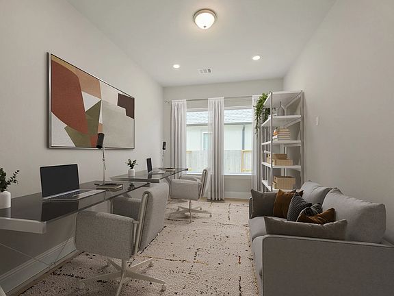 Homesite 4406 Study Virtually Staged