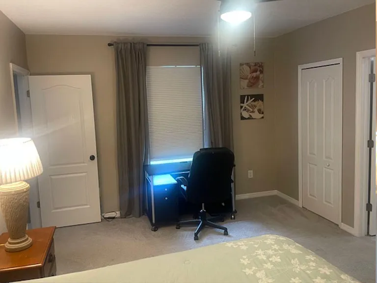 Office area in main bedroom