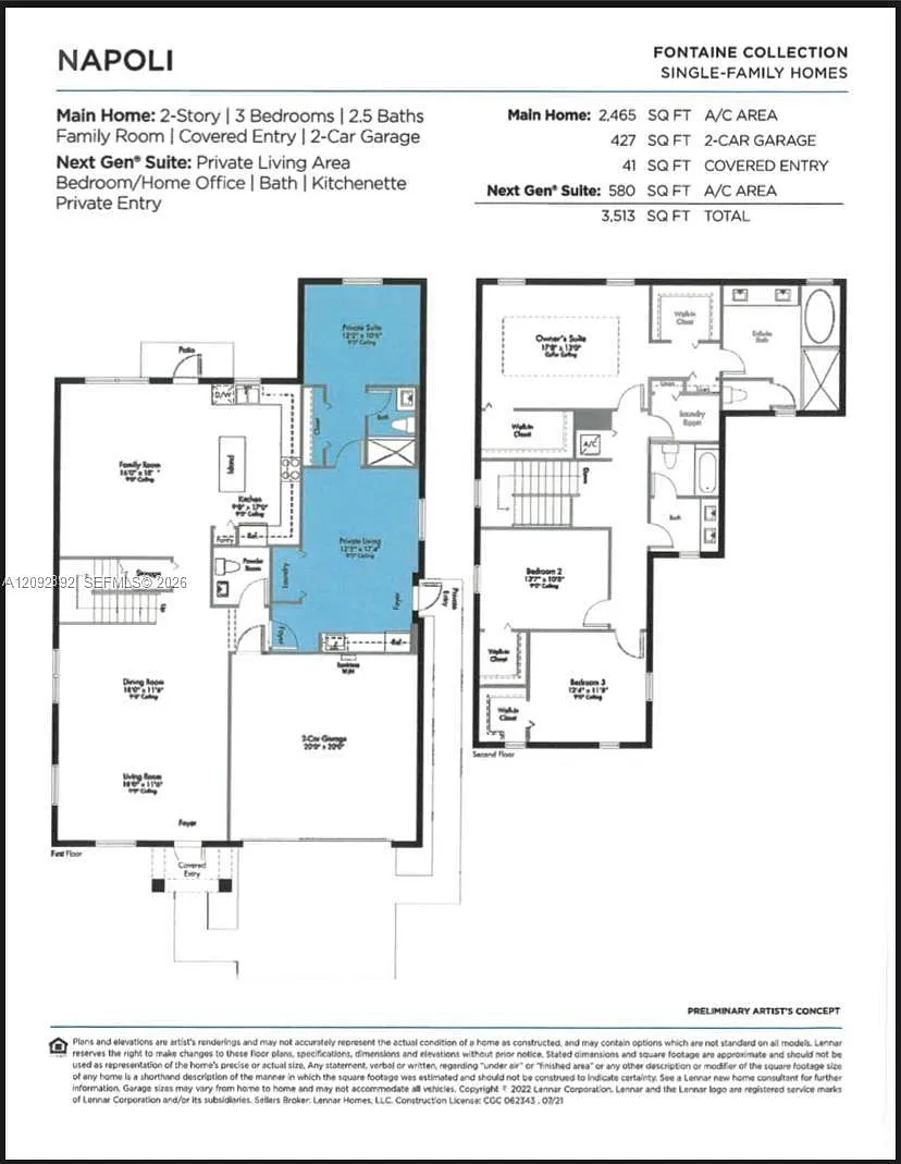 4 bed, 3.5 bath, 3139 sqft, $4,900 — Photo 2