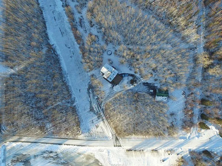 House in center