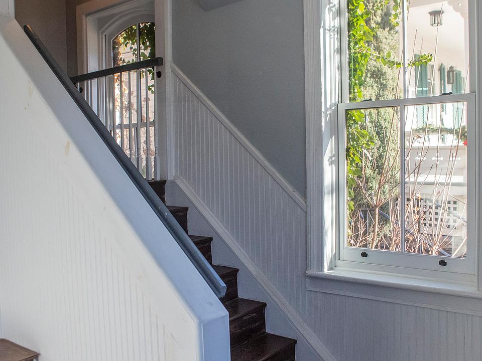 Stairs to apartments