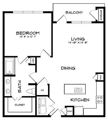 Floor plan A2