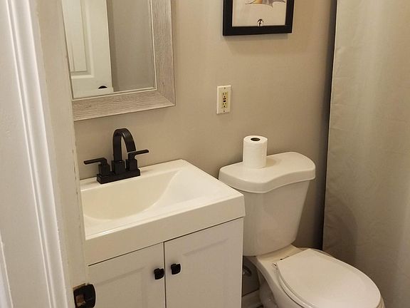 First floor powder room