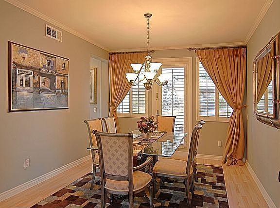 Formal dining room. 