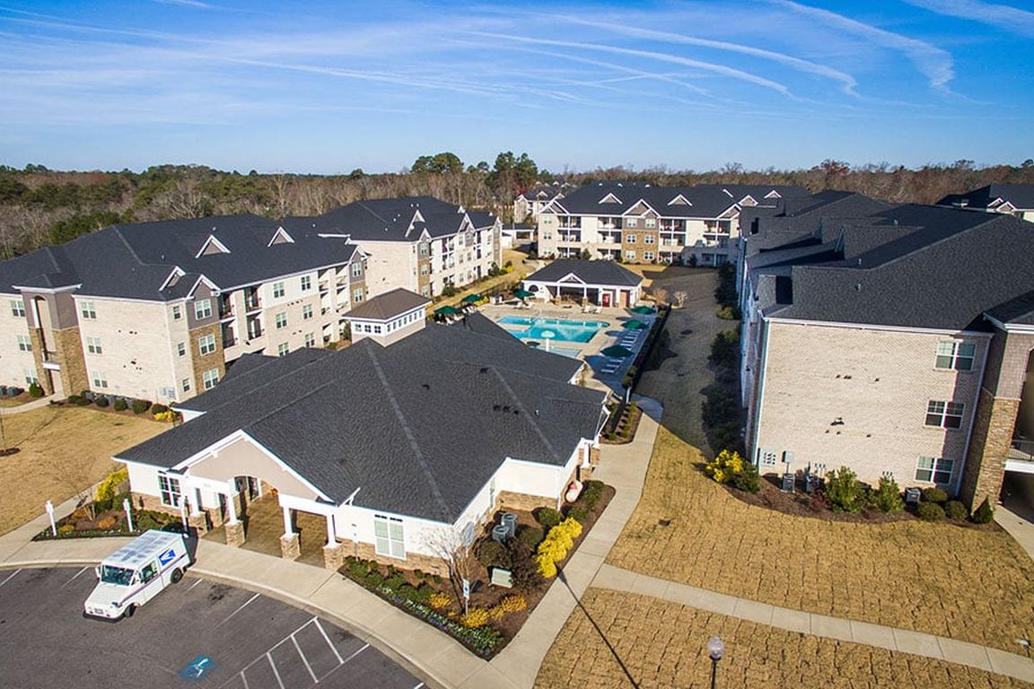 Aerial View of West End at Fayetteville in Fayetteville, NC