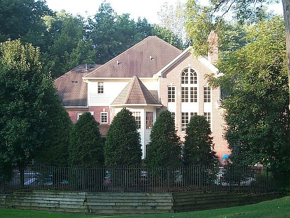 Exterior back