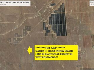 127TH West, Rosamond, CA 93560