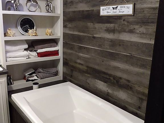 Incredible deep soaking tub