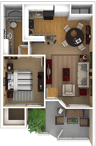 Floor plan Residence 1 Luxury