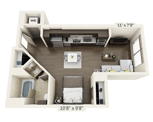 Floor plan Studio E1O