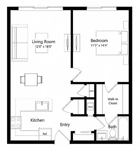 Floor plan A1-P