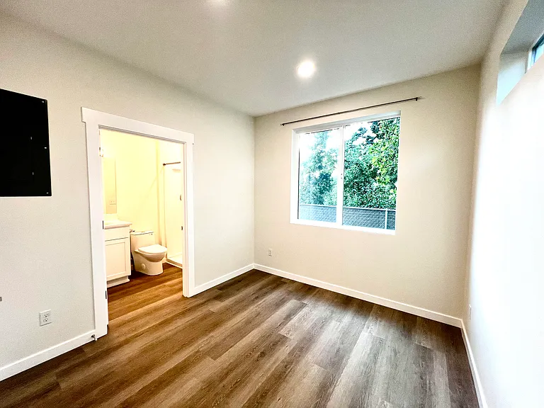 Back bedroom with bathroom #2
