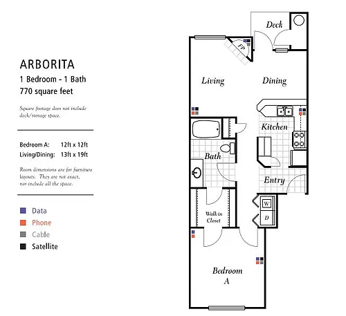Floor plan Arborita