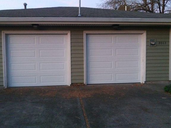 New automatic garage door