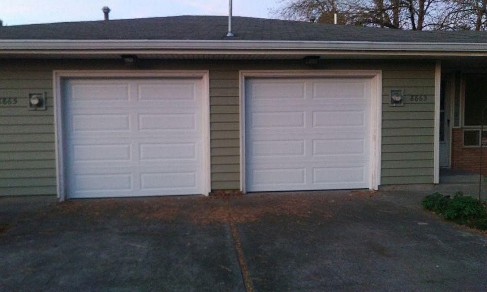 New automatic garage door