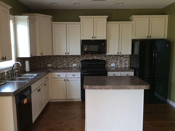 Kitchen includes appliances