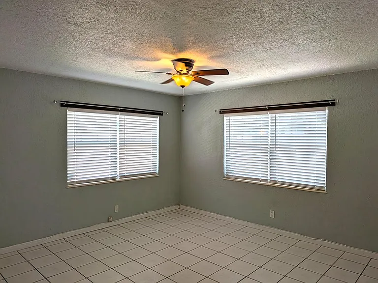 Spacious bedroom