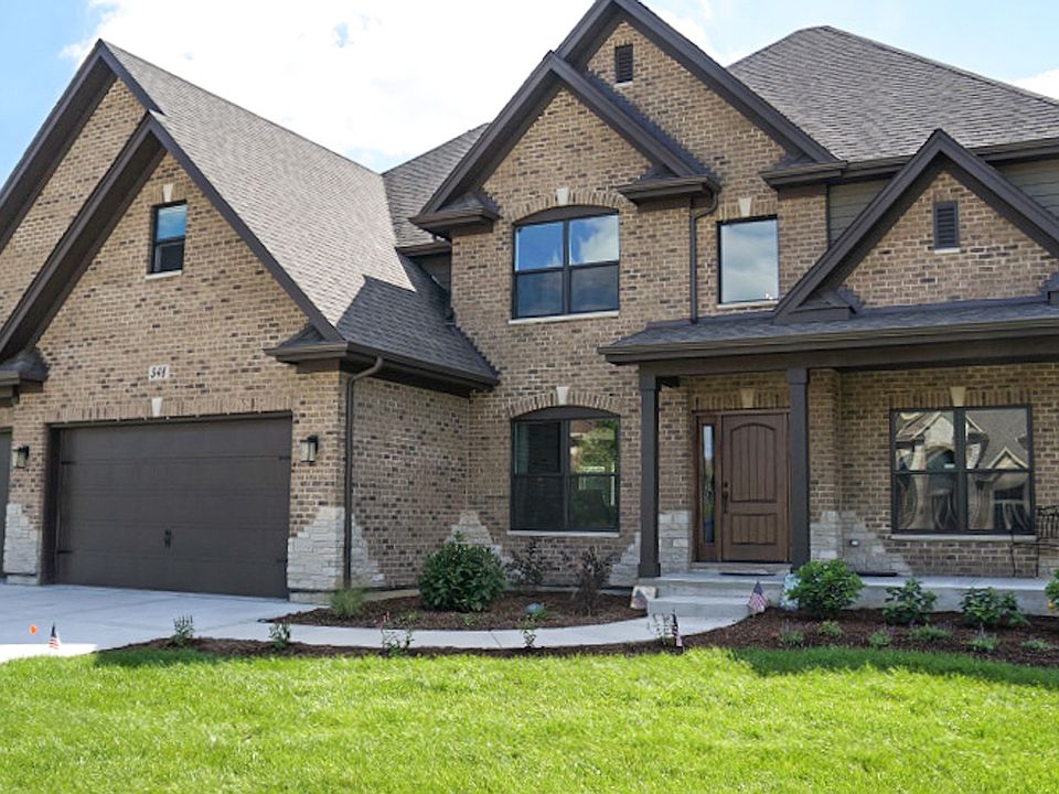 The Logan III Transitional Elevation Style with optional stone