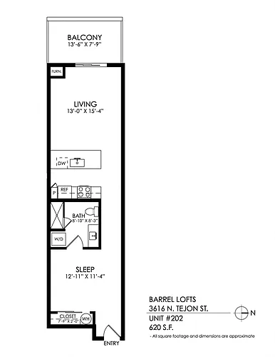 Floor plan Studio