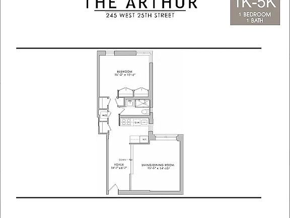 2nd image of 245 W 25th St APT 2K