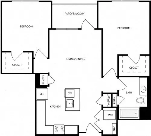 Floor plan B1