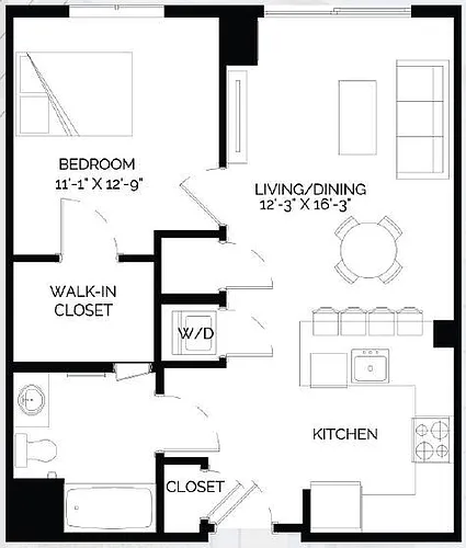 Floor plan 1-P