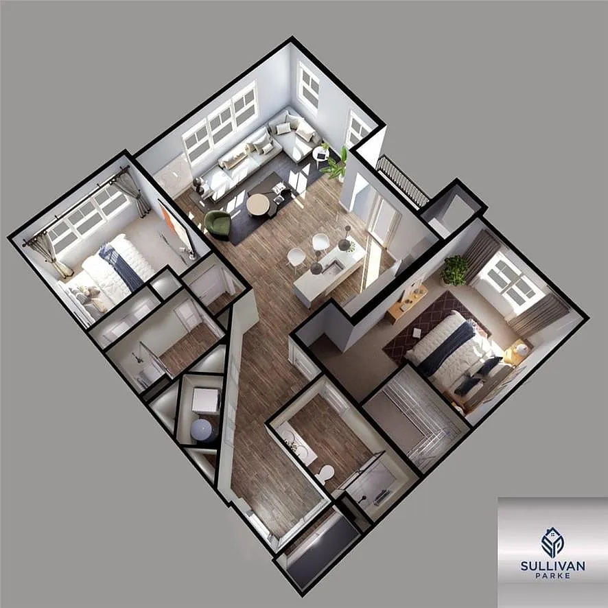 2 bed, 2.0 bath, 1315 sqft, $2,575 — Photo 3