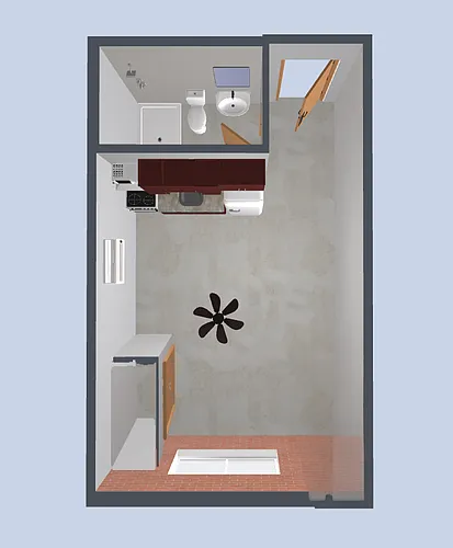 Floor plan Studio