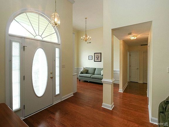 Soaring ceilings and open floor plan