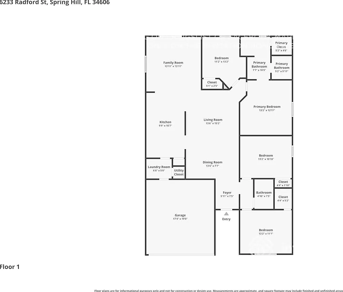 6233 Radford St Spring Hill, FL 34606 — Photo 2