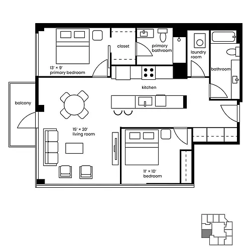 Floor plan 3402
